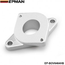 EPMAN -Fits  Billet Aluminum FV/RS/RZ/S Blow Off Valve BOV Flange Adapter For Nissan R32 Skyline EP-BOV6464HB