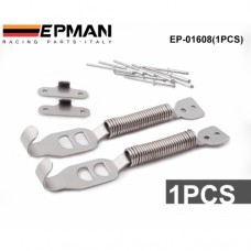 EPMAN - Stainless steel pair spring type silver color EP-01608(1PC)