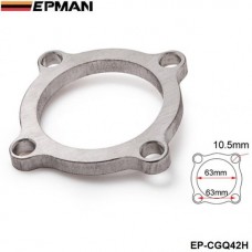 EPMAN - 2.5" 4 Bolt Turbo Exhaust Downpipe Flange For T3 50AR T3/T4 GT35 7252 EP-CGQ42H
