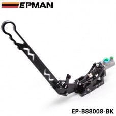 EPMAN Adjustable Billet Hydraulic Horizontal Drift Rally E-brake Racing Handbrake Lever （Black,Silver）EP-B88008