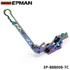 EPMAN Neo Chrome Adjustable Billet Hydraulic Horizontal Drift Rally E-brake Racing Handbrake Lever EP-B88008-7C