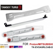 ASR Subrame Bar + BEAKS Lower Tie Bar + Rear Lower Control Arm For Mitsubishi Proton TK-EVOASRLCAB-D