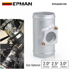EPMAN Air Flow Meter Sensor MAF Sensor Mount Adapter Pipe Mount 51 63 76mm Car For Toyota Airflow Adapter Pipe Housing Meter Air Intake Turbo EPAA02G10K