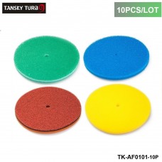 10PCS/LOT   Air Filter Foam/Air Filter sponge (Green,Red,Yellow,Blue) TK-AF0101