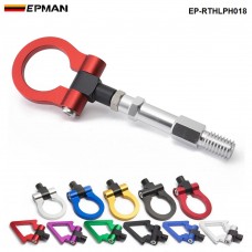 EPMAN  Car Eudm Model Trailer Hook Ring Eye Tow Towing Front Rear Aluminum For AUDI A4 2010-2015 EP-RTHLPH018 