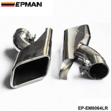 EPMAN Chrome 304 Stainless Steel Exhaust Muffler Tip For Land Rover 05-12 Range Rover diesel EP-EM8064LR