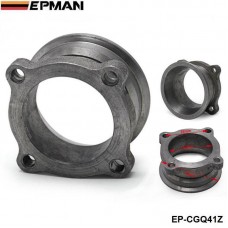 EPMAN - 2.5" inner diameter 4 bolt downpipe exhaust flange to 3" v band adaptor (turbo) EP-CGQ41Z