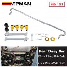 EPMAN 22mm X Heavy Duty Blade Adjustable Rear Sway Bar Swaybar For Subaru WRX STi 05-18 BSR49XZ EPAA01G39 