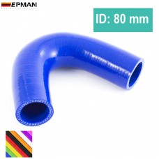 10pcs/unit Universal 80mm Silicone 135 degree connector elbow Coupler TK-SS135RS80