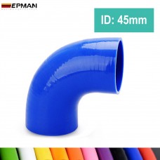 10pcs/unit Universal neck:45mm Silicone 90 degree connector elbow Coupler silicone tube/ Silicone hose TK-SS90RS45